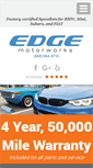 Mobile Screenshot of edgemotorworksmv.com